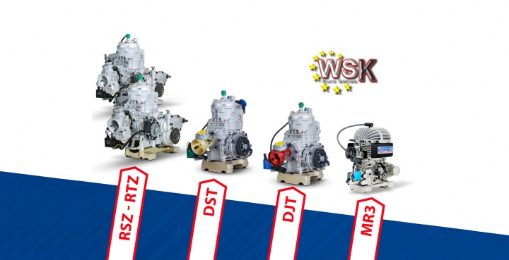 Vortex KZ2 champion of the WSK Euro Series