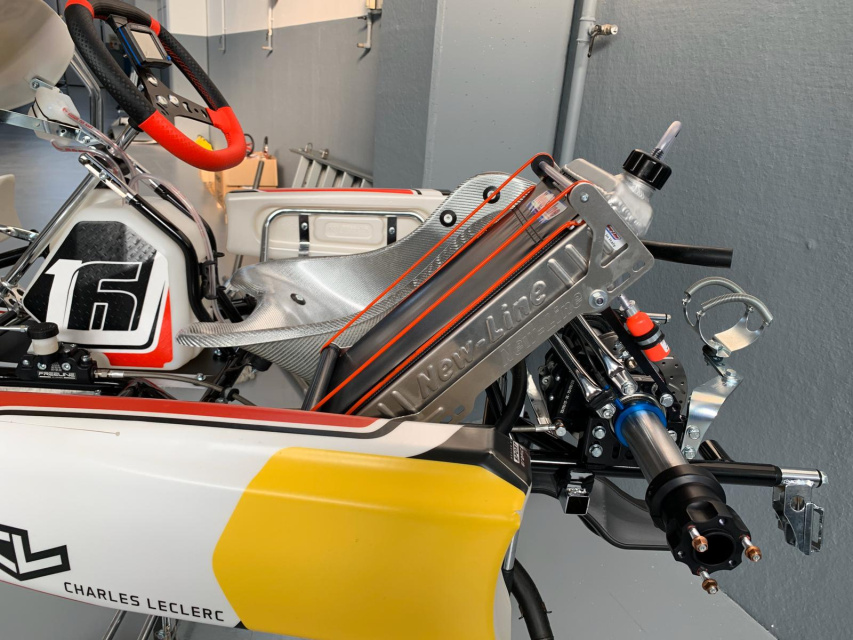 New Line cools the Leclerc karts