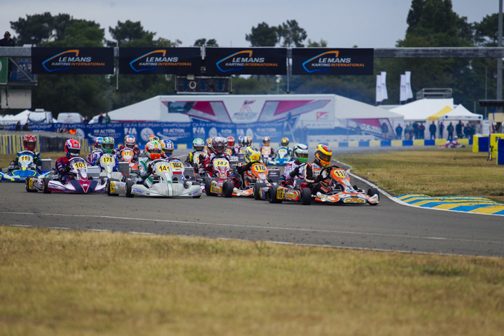 CIK-FIA European Championships, Saturday report