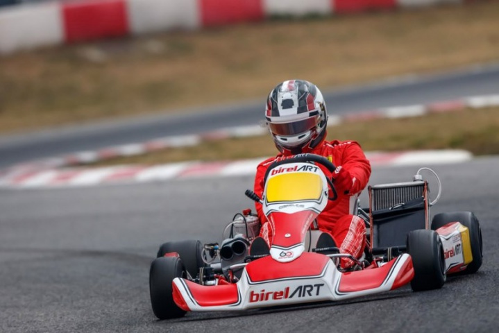 Charles Leclerc tested with Birel ART Charles Leclerc tested with Birel ART
