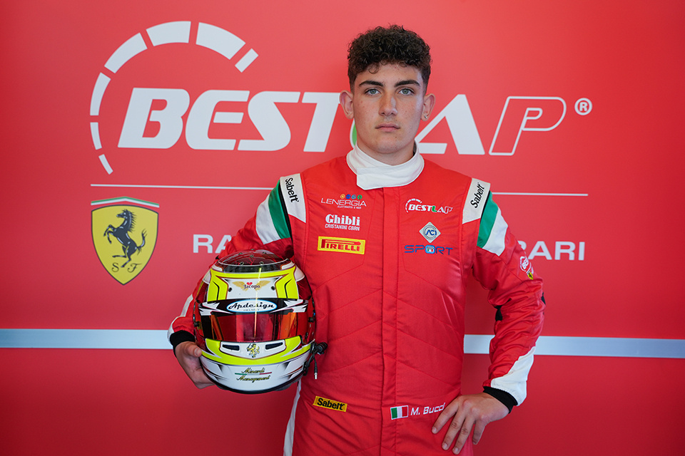 Mattia Bucci and Scuderia Best Lap will still be together for this year’s Italian GT Endurance Championship