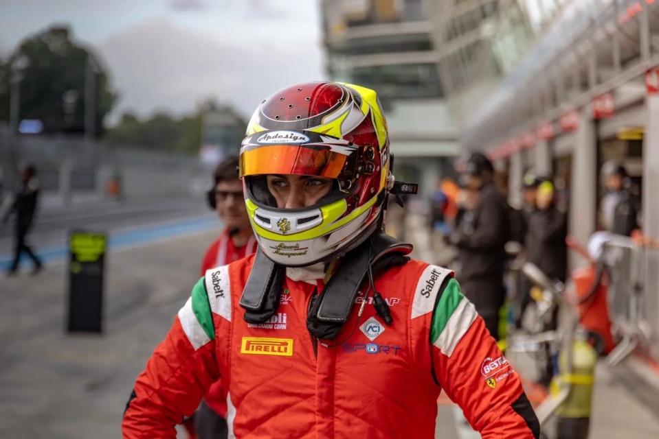 Mattia Bucci, GT Driver: not just karting but also minibikes in his past!