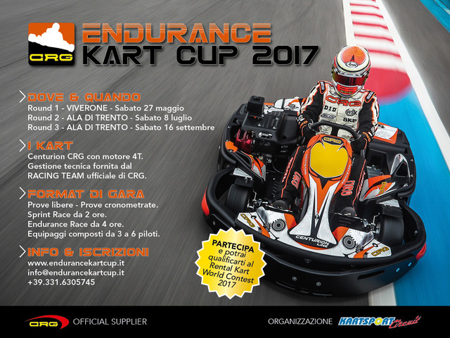 CRG partner of the Endurance Kart Cup