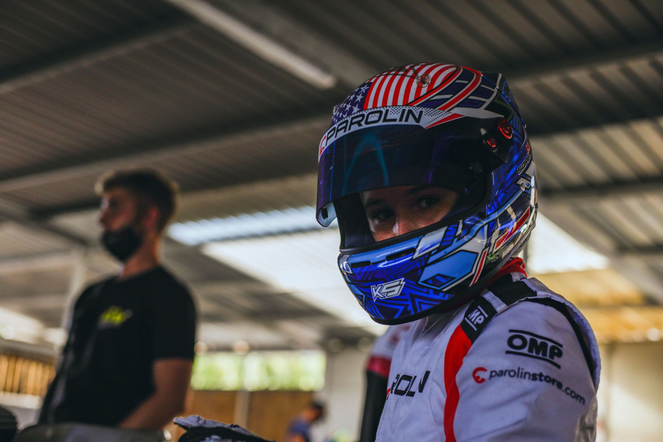 Kai Sorensen makes his debut in OKJ on the Adria circuit!