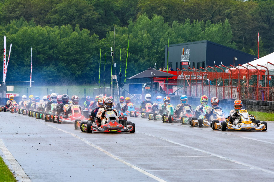 Rain stirs up Sunday’s finals at the RMCET in Belgium