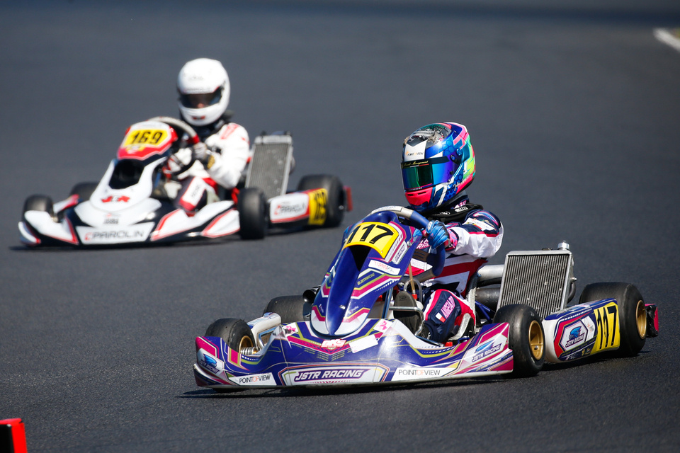Julia Angelard took part in the Polish Karting Championships in Poznań