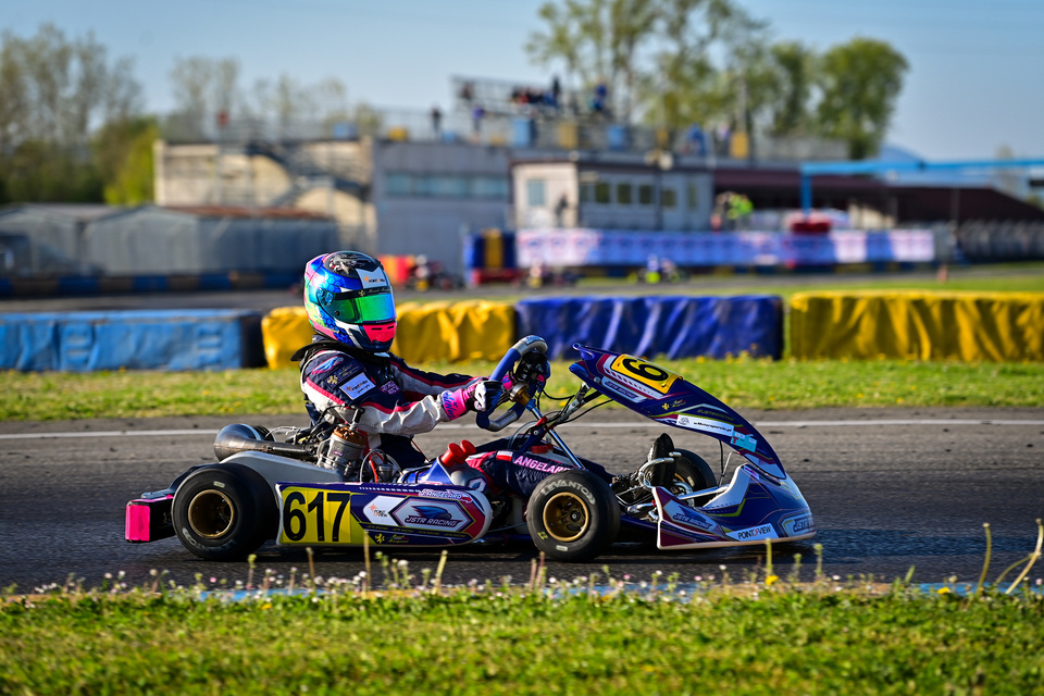 Julia Angelard eighth in the final of the 2nd round of ROK Cup Italia