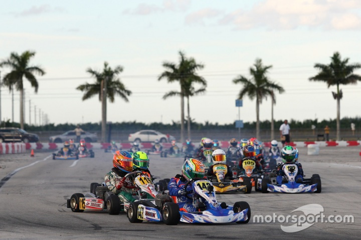 2016 Sofina Foods Florida Winter Tour Presented by Fikse Wheels Rotax MAX Challenge Weekend at Homestead Karting