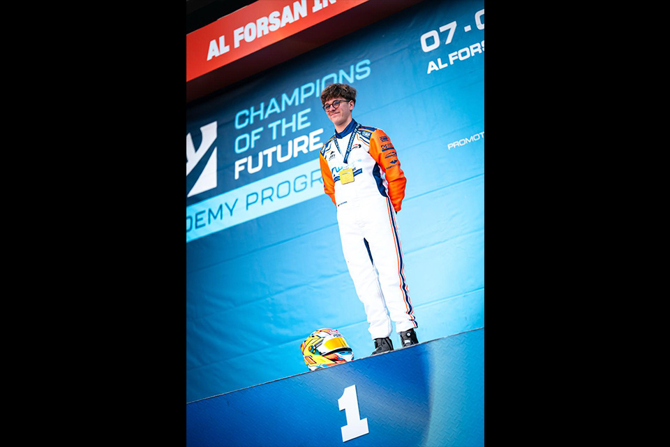 Silkunas shines at Al Forsan and returns to the track for the WSK Final Cup in Cremona