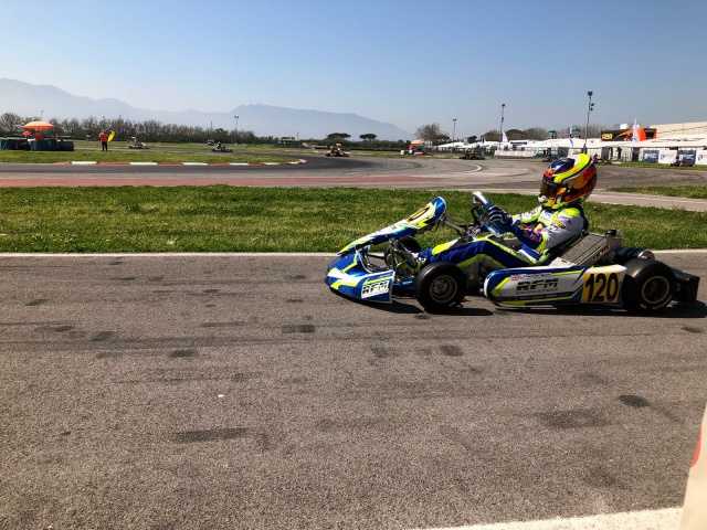 Kart Grand Prix of Italy - Saturday: Thompson dominant in OK, Aron shined in OKJ