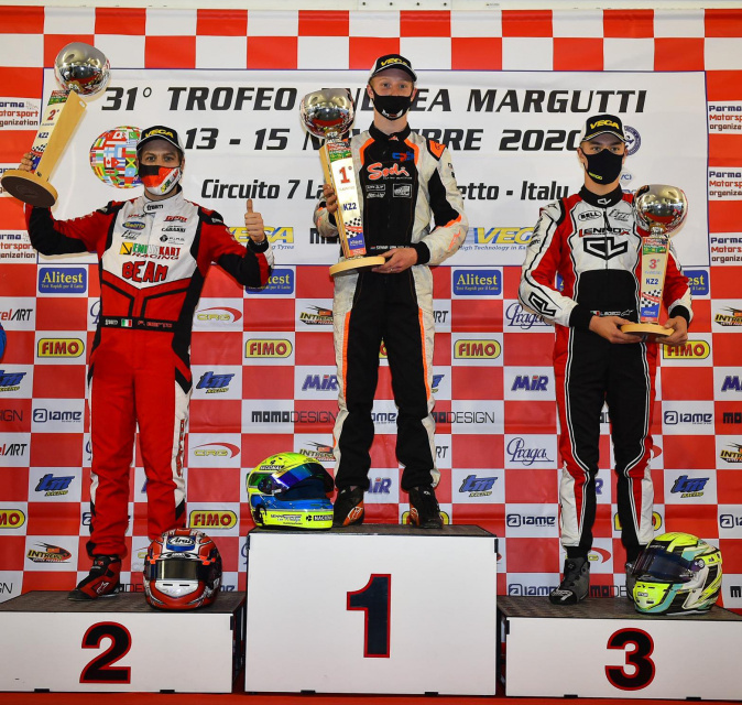 Luca Bosco returns to podium at Trofeo Margutti