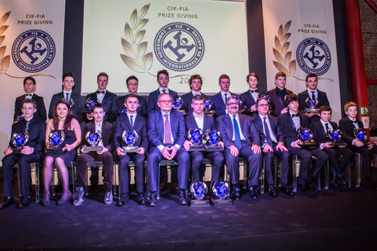 CIK-FIA awards 2013 champions