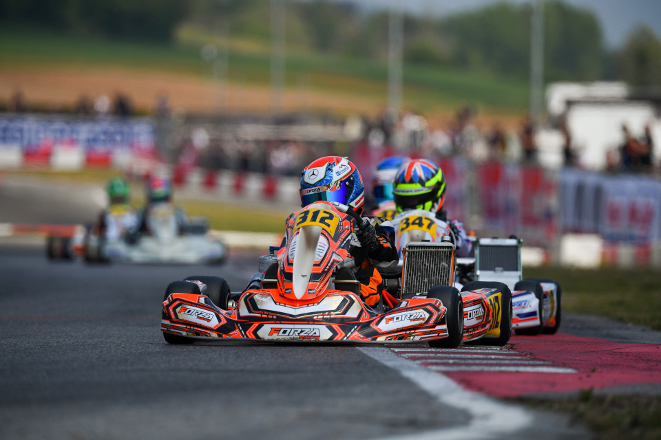 Mark Kastelic closes out his first weekend as a Forza Racing driver