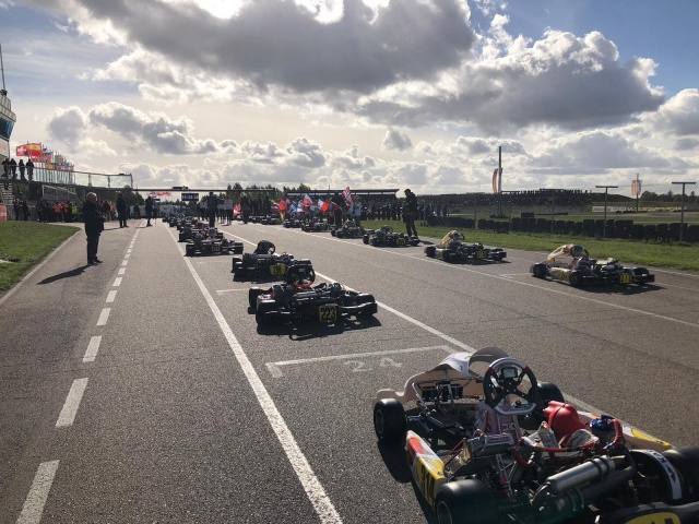 Lorenzo Travisanutto (OK) and Victor Bernier (OKJ) in Kristianstad are the CIK FIA World Championships for direct drive classes. Lorenzo Travisanutto (OK) and Victor Bernier (OKJ) in Kristianstad are the CIK FIA World Championships for direct drive classes.
