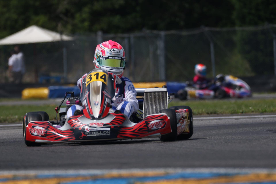 Lena Buhler between fitness and motorsport
