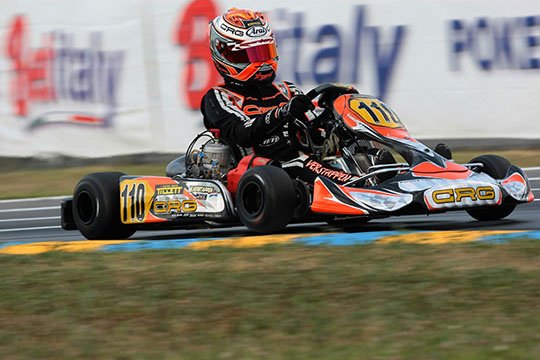 “Well done, Max!” Hat-trick for CRG and Max Verstappen thanks to the win in KZ2 in the WSK Master Series