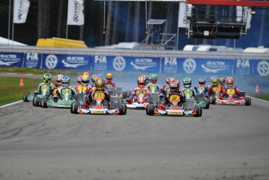 Lennox grabs the pole for KZ final