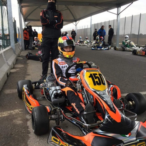 Hauger prepares his season in formula with CRG in Lonato
