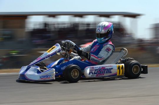 Nielsen missed the European title for KFcategory for a hair’s breadth due to a collision with a rival