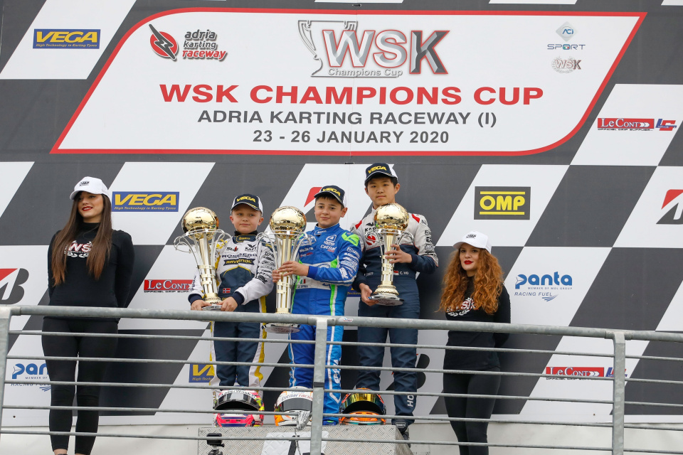 WSK Champions Cup - Barnard, Spina and Khavalkin open the season