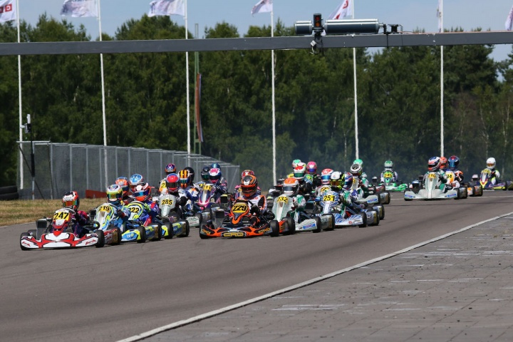 Exciting half-time of the Rotax Max Challenge Euro Trophy.