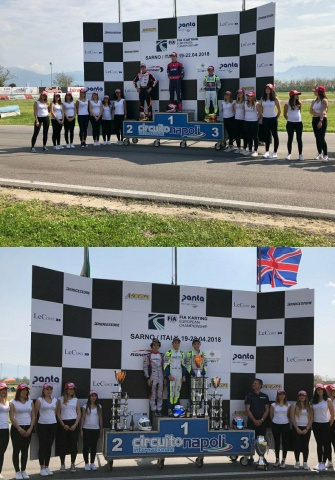 Kart Grand Prix of Italy - Finals: Stanek and Aron, open the European season. Kart Grand Prix of Italy - Finals: Stanek and Aron, open the European season.
