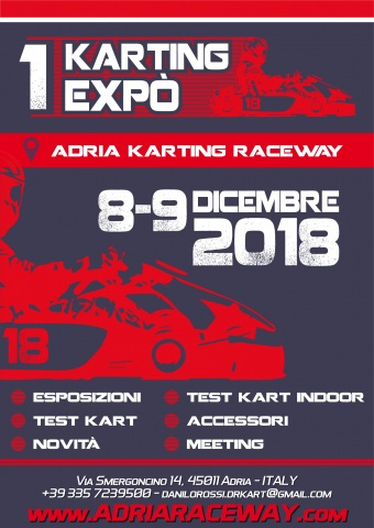 Danilo Rossi is ready for the year end's event: the 1st Karting Expo