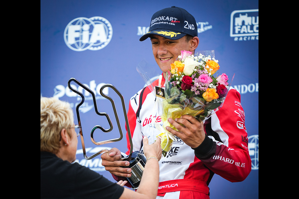Podium for Birel ART and Bertuca at the World Cup in Le Mans