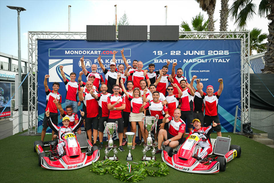 Birelart Racing triumphs at Sarno with Pedro Hiltbrand