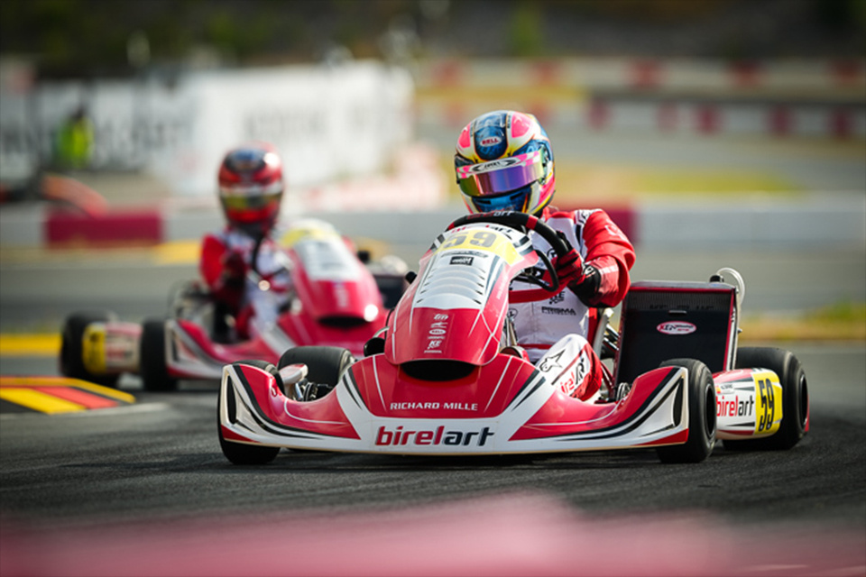 Birelart and Hiltbrand come close to winning the KZ title