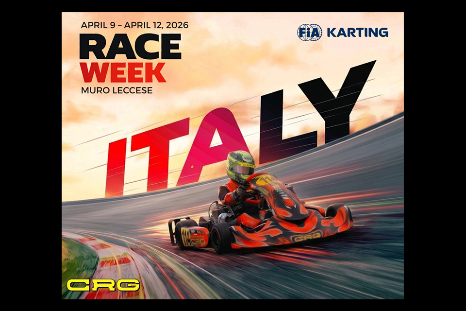 With round 1 of the EURO OK-OKJ, the FIA Karting season fires into action