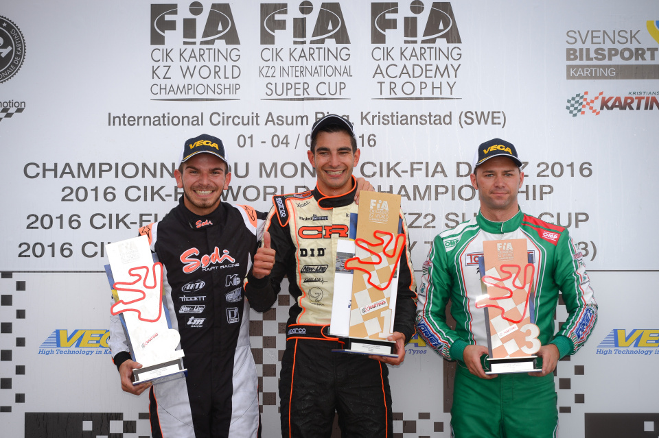 FIA Karting 2016, the last time of the KZ and KZ2 World Championship in Sweden