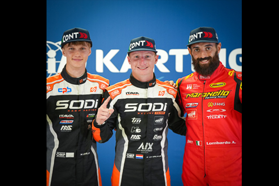 After a nail-biting finish, Van Walstijn is crowned FIA Karting World Champion in KZ