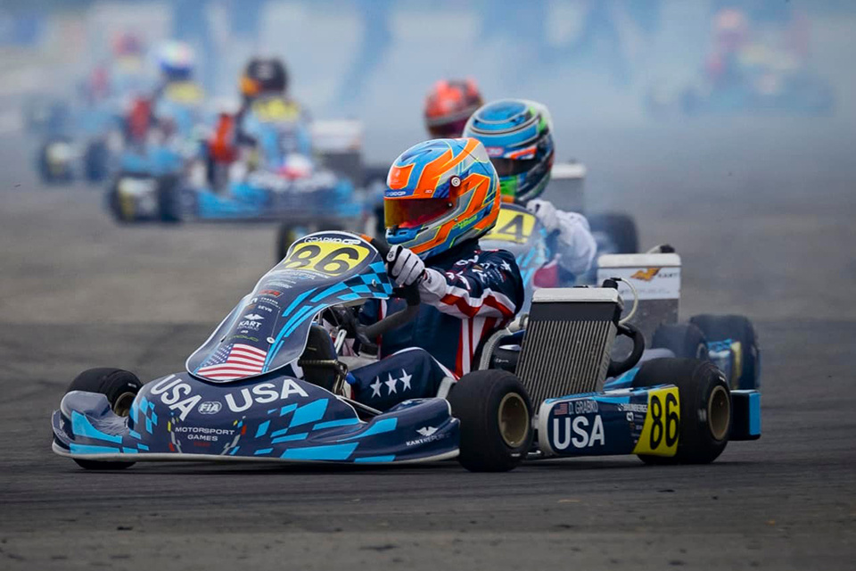 Deven Lewis Grabko graduates from karting to single seater Formula racing