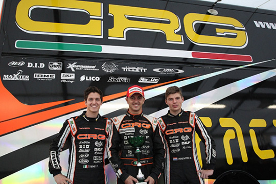 AWESOME TRIPLET BY CRG IN VARENNES' SUPERPOLE WITH FORE’, TIENE AND VERSTAPPEN. GOOD PERFORMANCE FOR THE OTHER CRG DRIVERS TOO