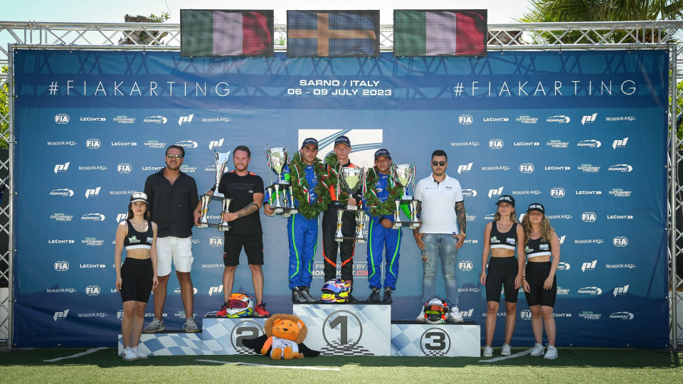 Albanese and Slater the new European Champions in Sarno