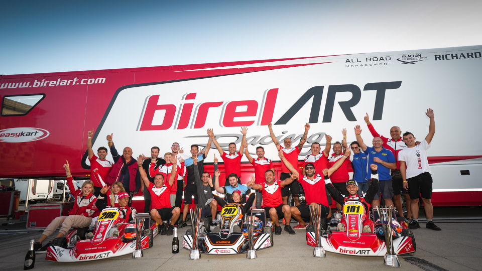 Victories and title in the WSK Open Cup in Adria