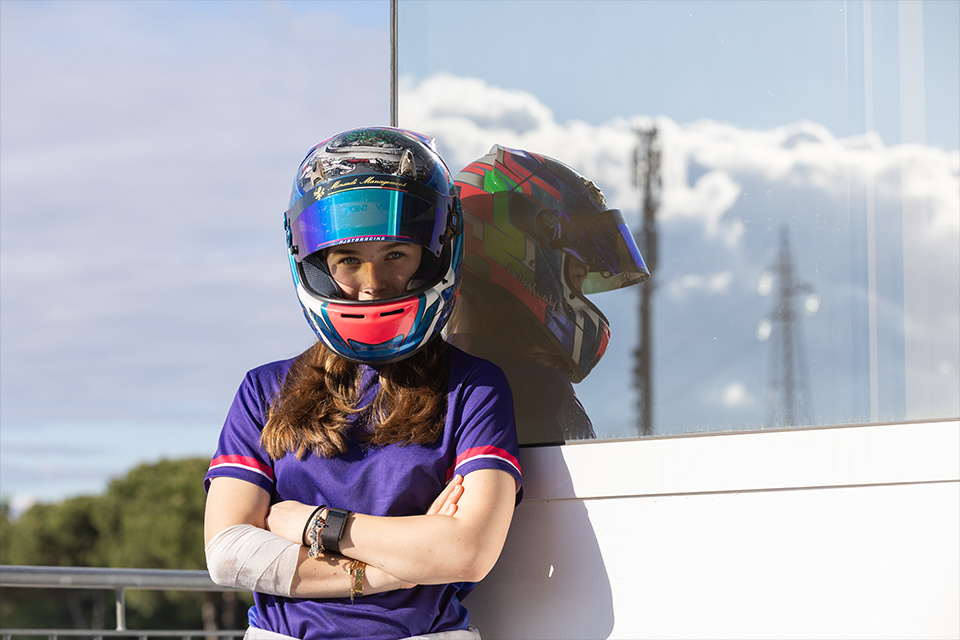 Julia Angelard heads to Cremona for the sixth round of the ROK Cup Italia