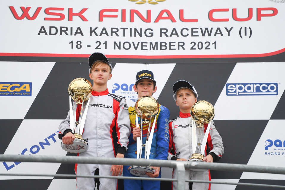 Anatoly Khavalkin close to a perfect weekend in the WSK Final Cup