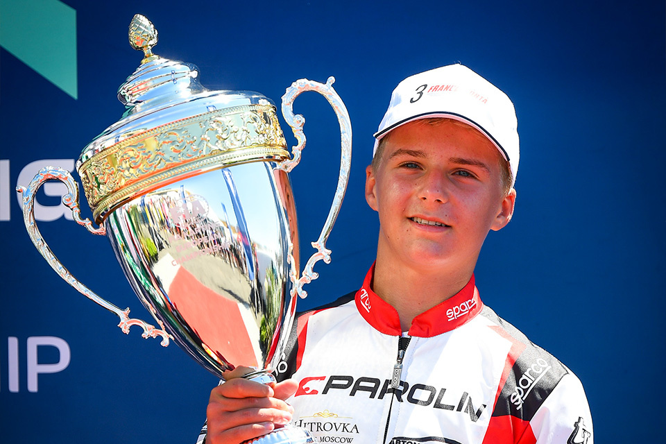 With the podium at Franciacorta, Anatoly Khavalkin is OK Junior European Champion