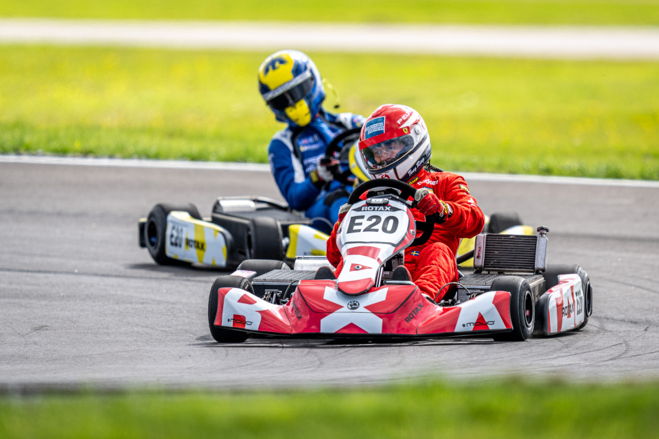 Swedish E-Kart Championship joins Porsche Carrera Cup program at the Historical Kanonloppet Race