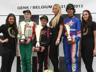 Junior Max podium