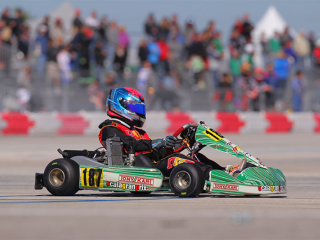 Jeremy Fairbairn enters the Ocala round as the points leader in PSL Karting sponsored Mini MAX (Photo: Cody Schindel/CanadianKartingNews.com)