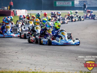 Final Start KF with Alessio Lorandi 226, Andrea Moretti 229 and Jehan Daruvala 212