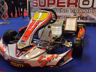 MSA British KZ1 Champion Henry Easthope's kart