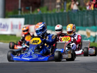 P. Hajek - KZ2 Race 1 winner