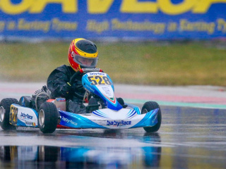 WSK Super Master Series, Tom Braeken unlucky but scores plenty of passes .