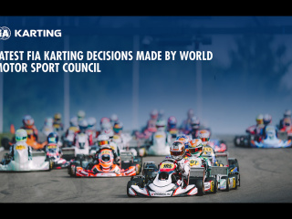 Latest FIA Karting Decisions Taken by World Motor Sport Council