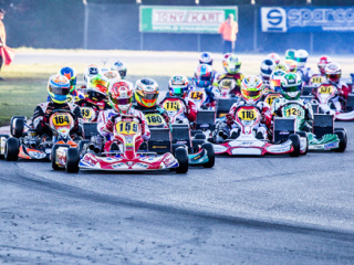 La partenza della finale KZ2 © D. Pastanella