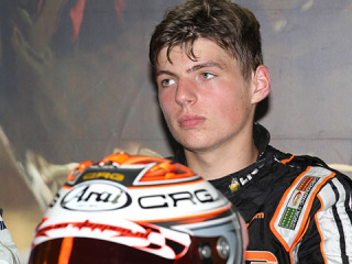 A close-up for Max Verstappen